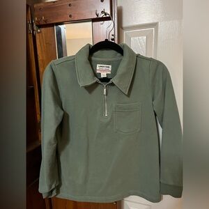 Lands end quarter zip polo